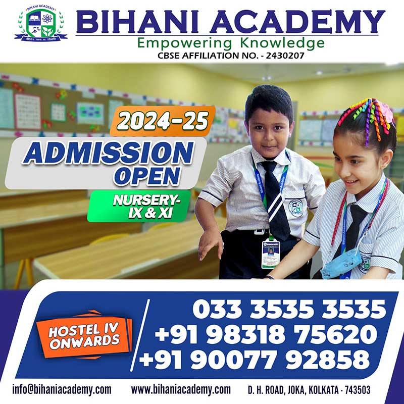 CBSE School in Kolkata for Boys & Girls - Bihani Academy